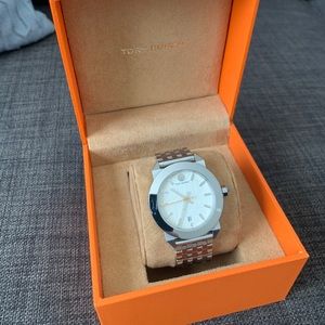 Tory Burch silver watch
